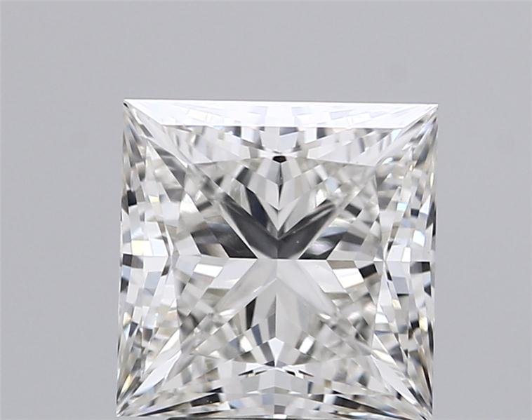 4.12ct I VVS2 Rare Carat Ideal Cut Princess Lab Grown Diamond