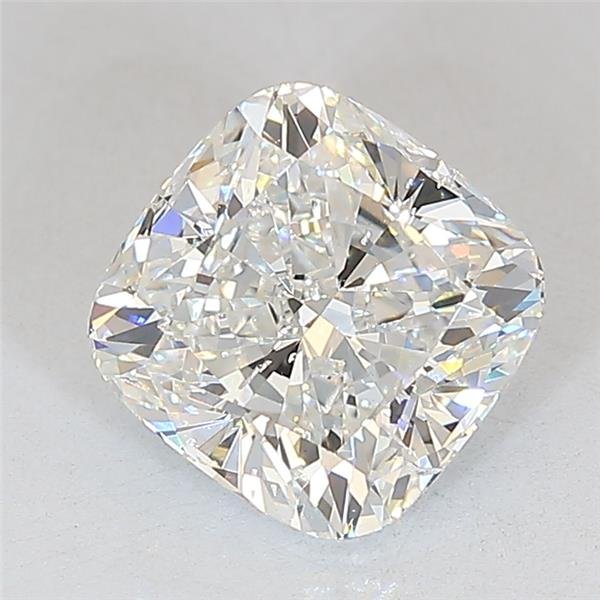 2.04ct F SI1 Rare Carat Ideal Cut Cushion Lab Grown Diamond