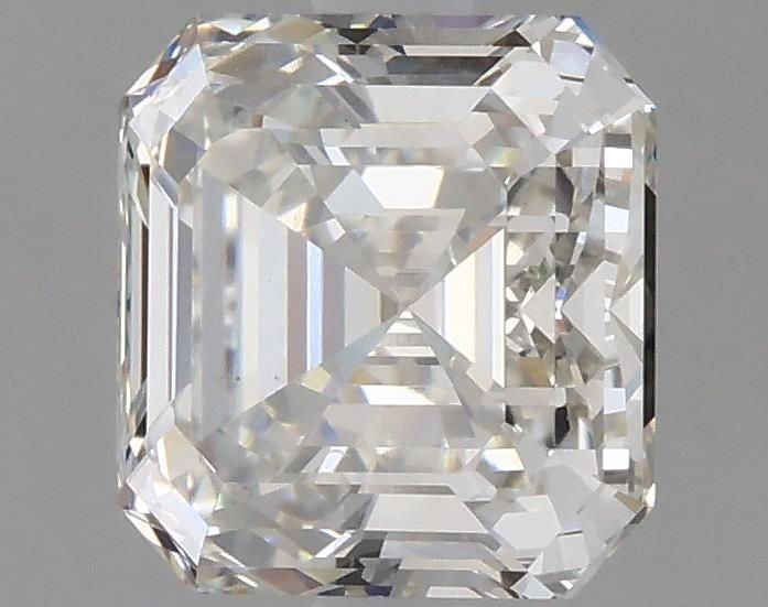 3.08ct H VS1 Rare Carat Ideal Cut Asscher Lab Grown Diamond