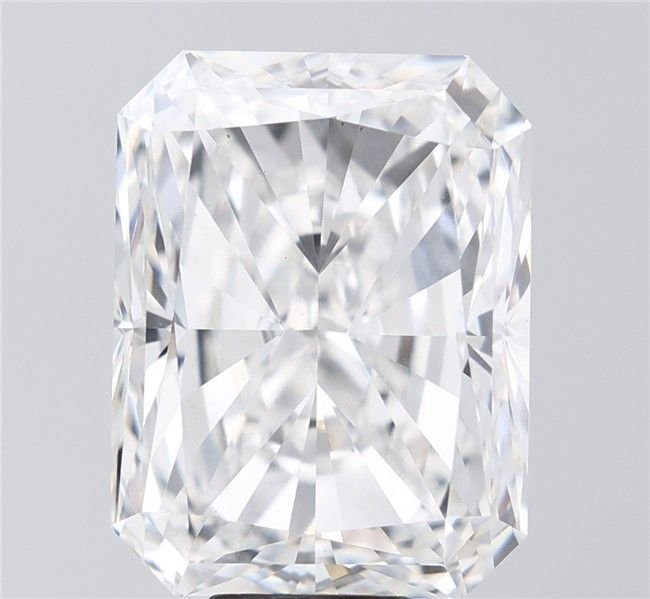 15.06ct F VS2 Rare Carat Ideal Cut Radiant Lab Grown Diamond