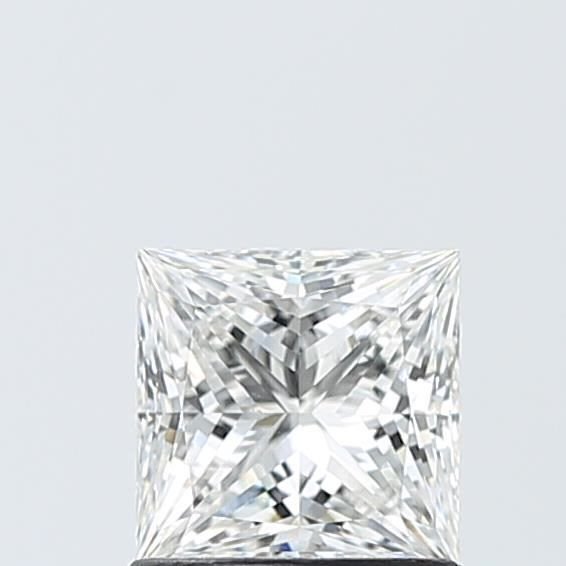 1.08ct E VVS2 Rare Carat Ideal Cut Princess Lab Grown Diamond