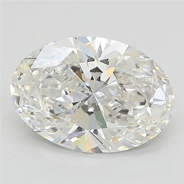 2.04ct E VS2 Rare Carat Ideal Cut Oval Lab Grown Diamond