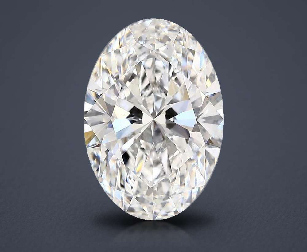 5.00 Carat Oval Lab Diamond