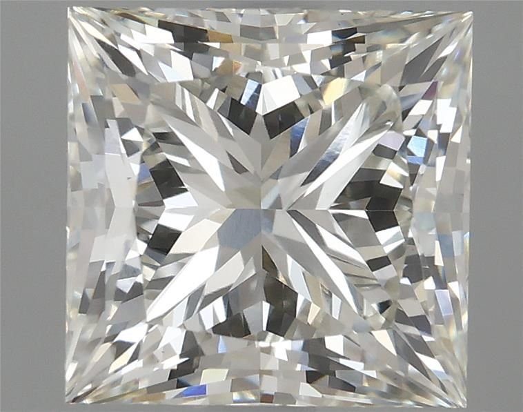 2.57ct H VS1 Rare Carat Ideal Cut Princess Lab Grown Diamond