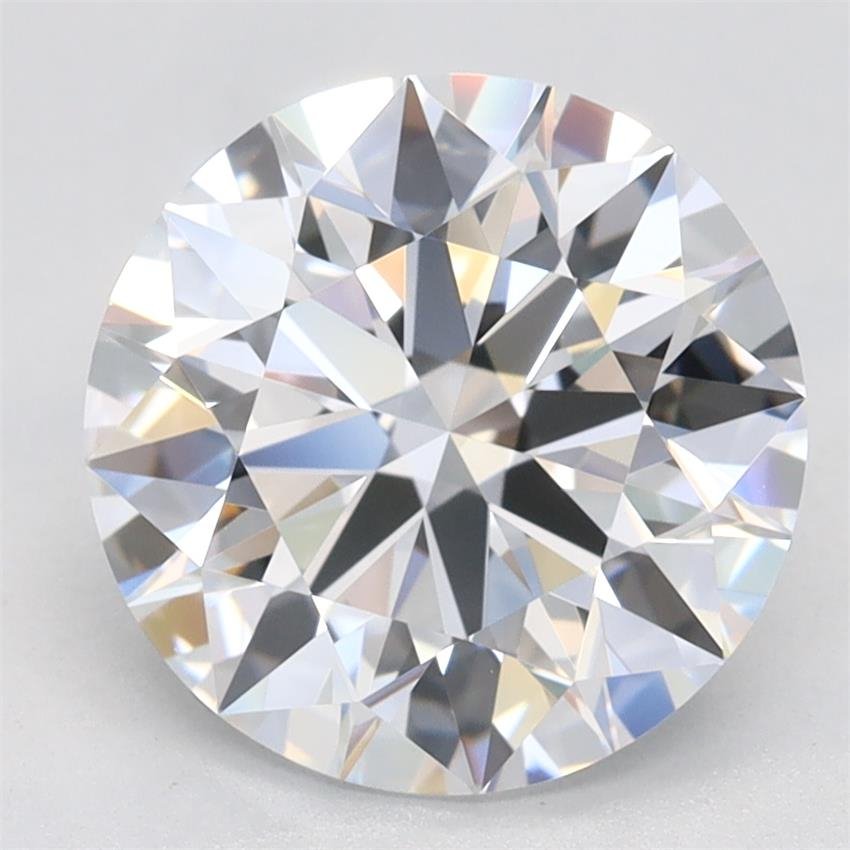 2.64ct D VVS1 Rare Carat Ideal Cut Round Lab Grown Diamond