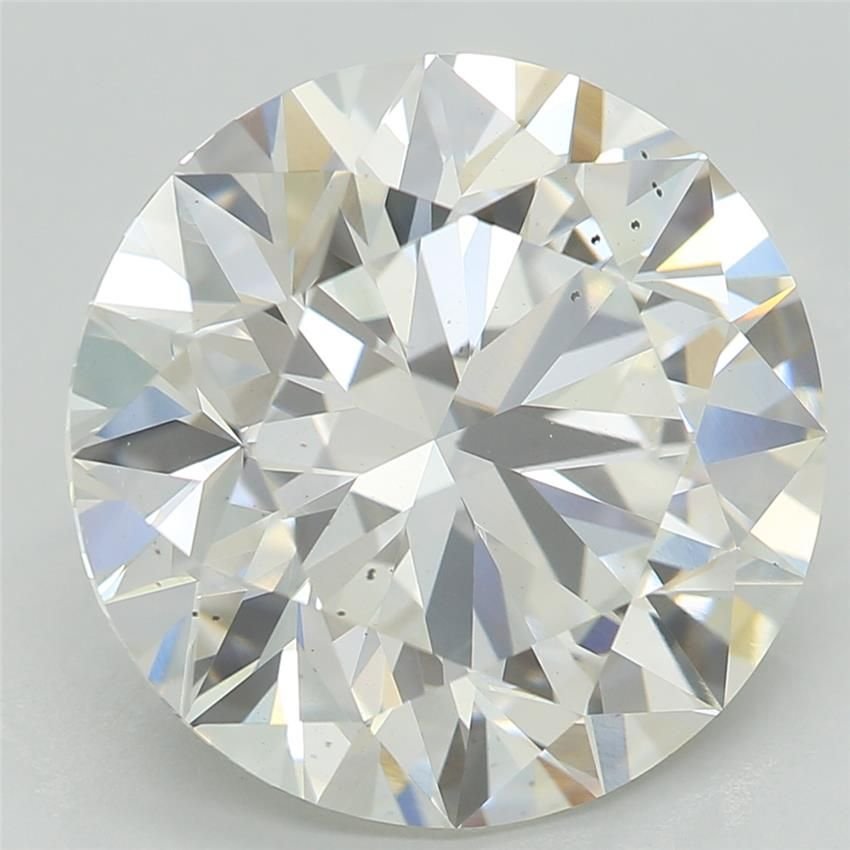 4.70ct G SI1 Excellent Cut Round Lab Grown Diamond