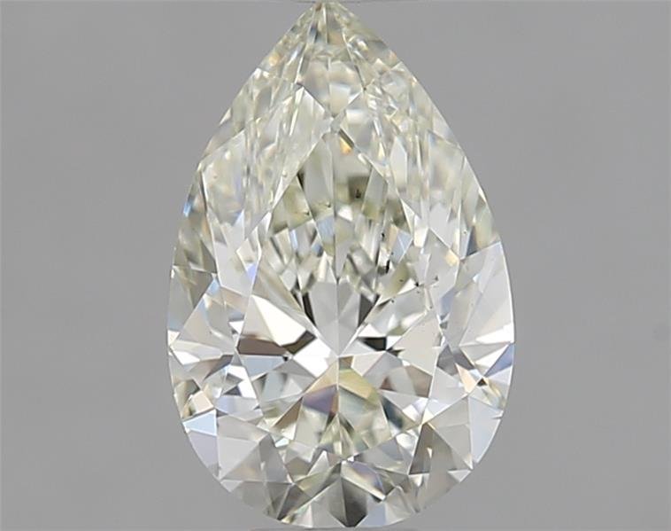 0.91ct K SI1 Rare Carat Ideal Cut Pear Diamond