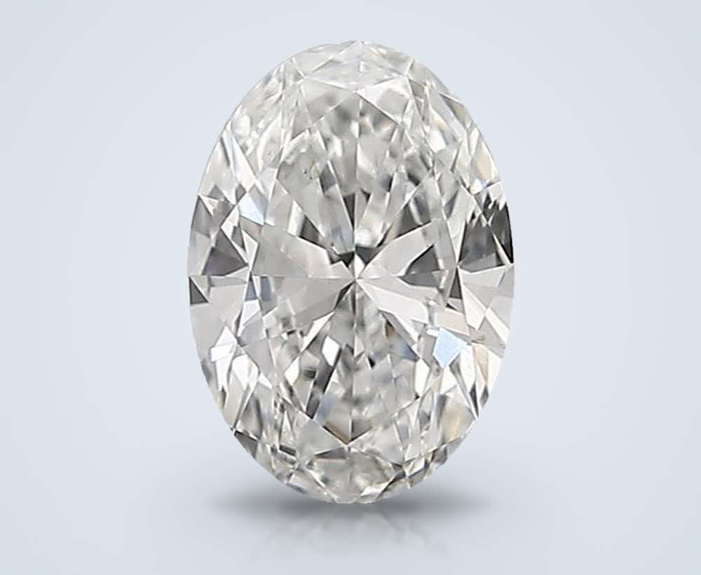 0.59 Carat Oval Lab Diamond