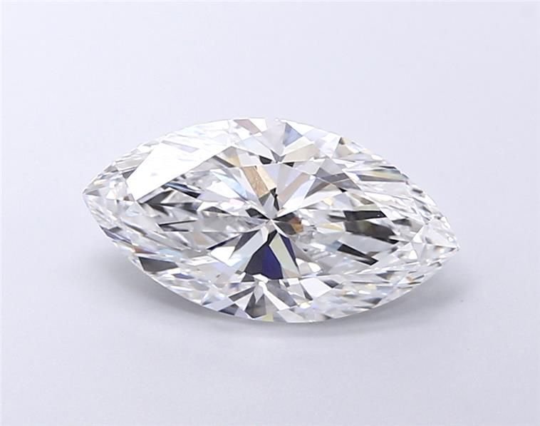 3.50ct D VVS2 Rare Carat Ideal Cut Marquise Lab Grown Diamond