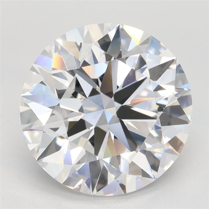 3.43ct E IF Rare Carat Ideal Cut Round Lab Grown Diamond