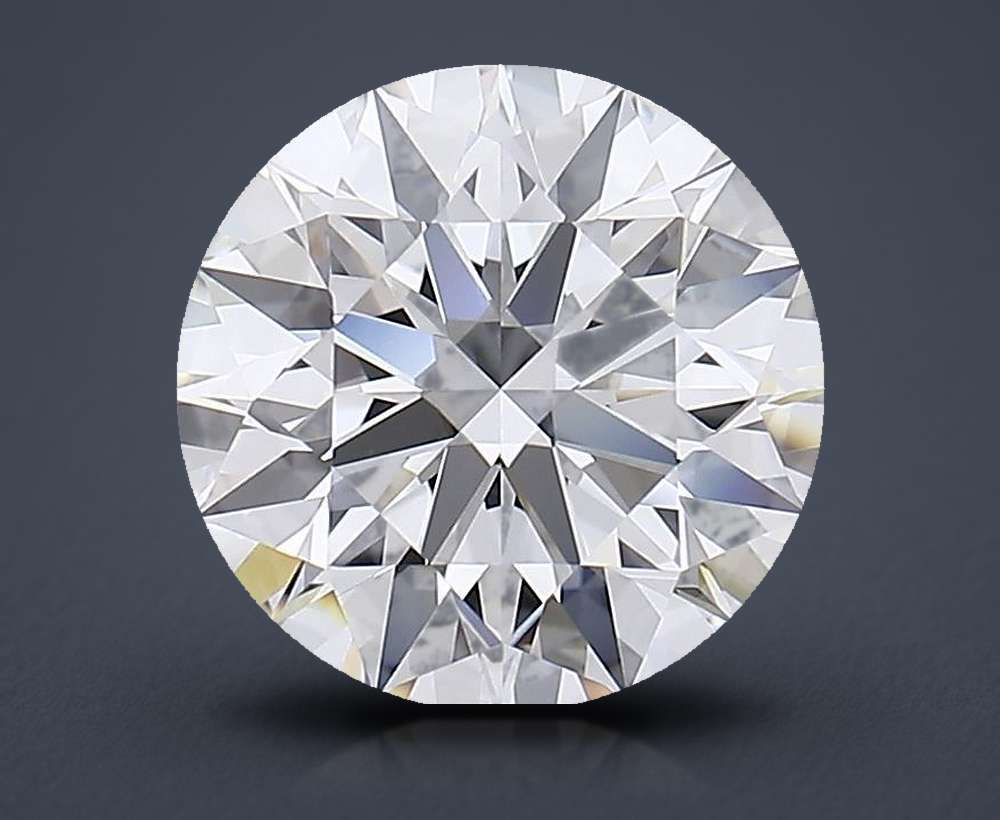4.08 Carat Round Lab Diamond