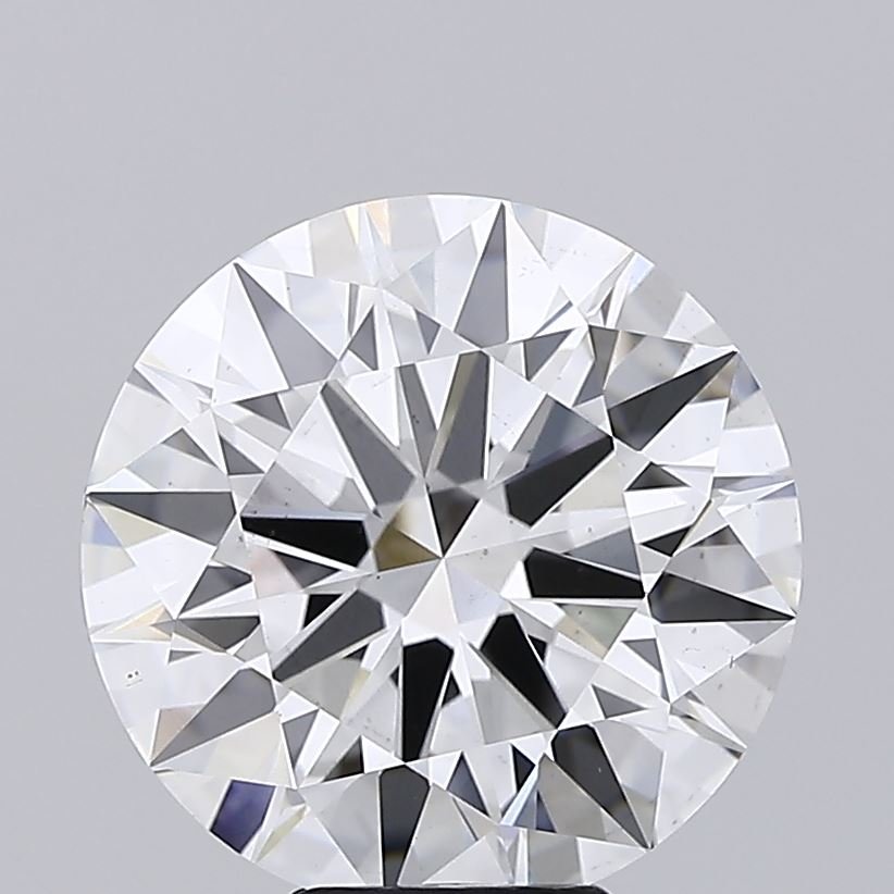 8.01ct F VS2 Rare Carat Ideal Cut Round Lab Grown Diamond