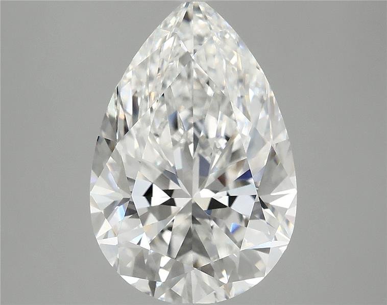 4.61 Carat Pear Lab Diamond