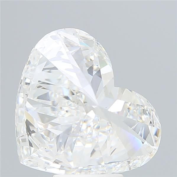 7.31ct E VS1 Rare Carat Ideal Cut Heart Lab Grown Diamond