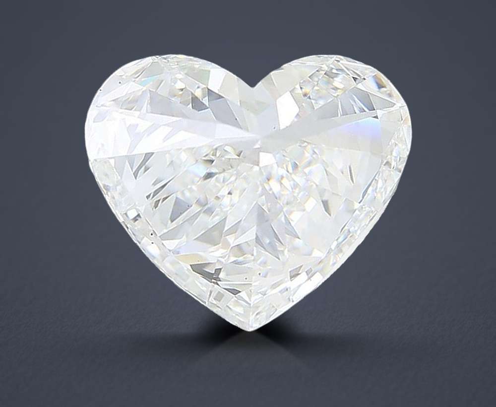 7.31 Carat Heart Lab Diamond