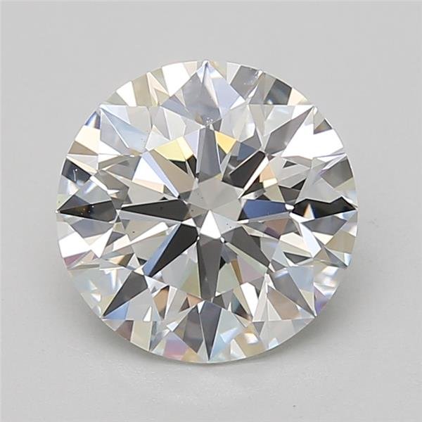 3.10ct F VS1 Rare Carat Ideal Cut Round Lab Grown Diamond