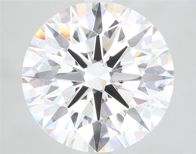 5.18ct G SI1 Rare Carat Ideal Cut Round Lab Grown Diamond