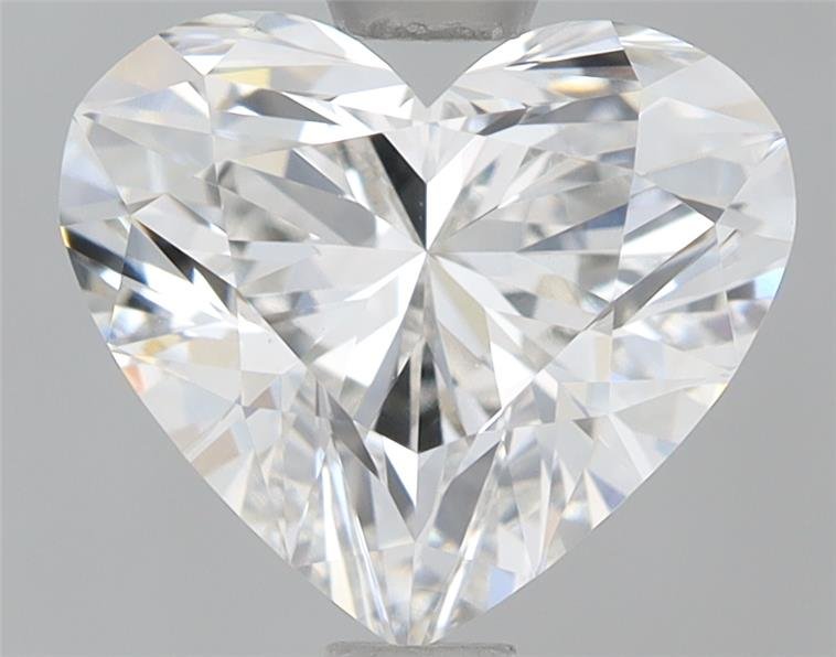 1.27ct F VS1 Rare Carat Ideal Cut Heart Lab Grown Diamond