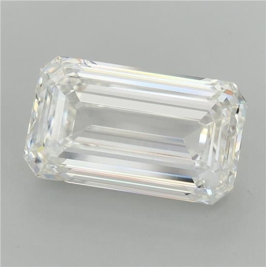 9.03ct F VS1 Rare Carat Ideal Cut Emerald Lab Grown Diamond