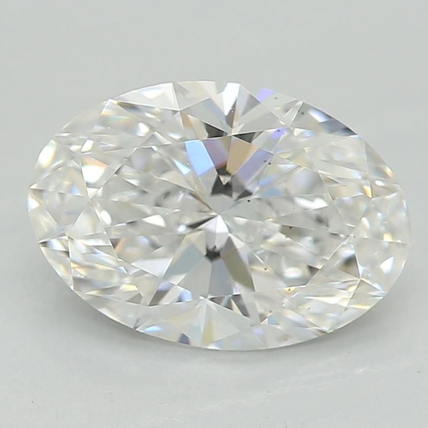 1.02ct D VS2 Rare Carat Ideal Cut Oval Lab Grown Diamond