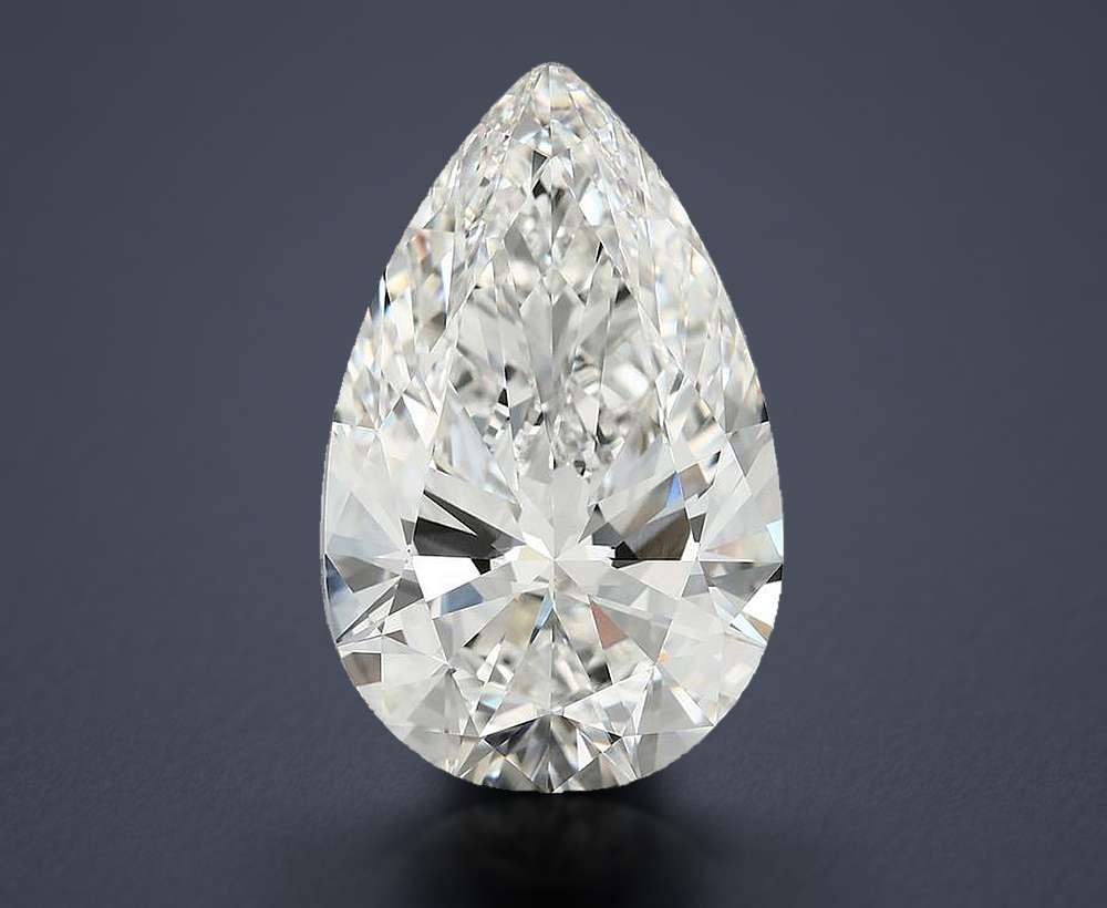 11.83 Carat Pear Lab Diamond