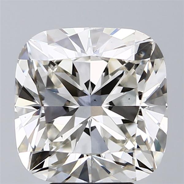 5.31ct I VS2 Rare Carat Ideal Cut Cushion Lab Grown Diamond