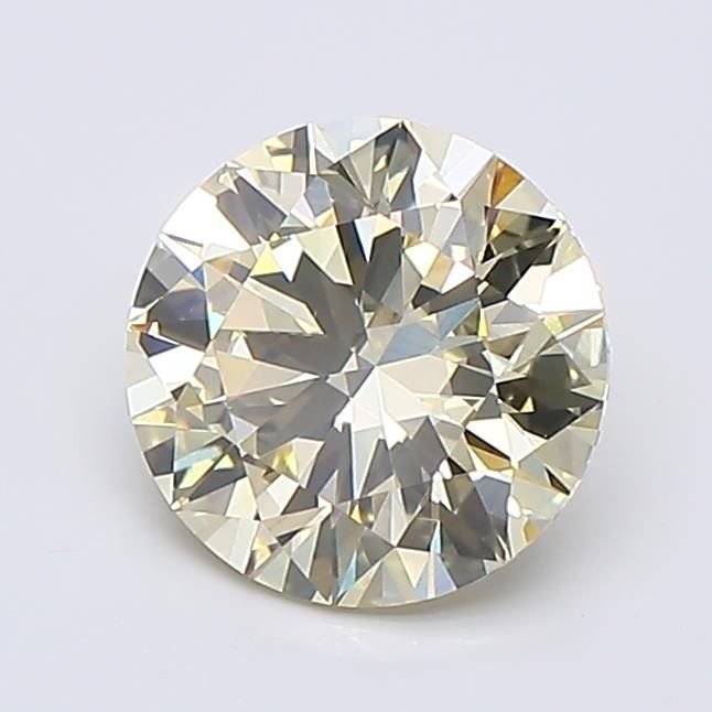 1.50 Ct. Fancy Yellow Round Lab Diamond