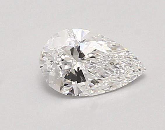 0.58ct D VVS2 Rare Carat Ideal Cut Pear Lab Grown Diamond