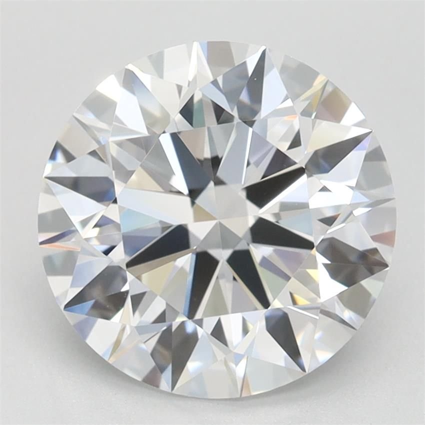 2.69ct D VVS1 Rare Carat Ideal Cut Round Lab Grown Diamond
