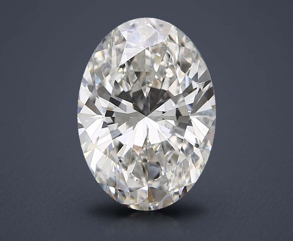 4.11 Carat Oval Lab Diamond