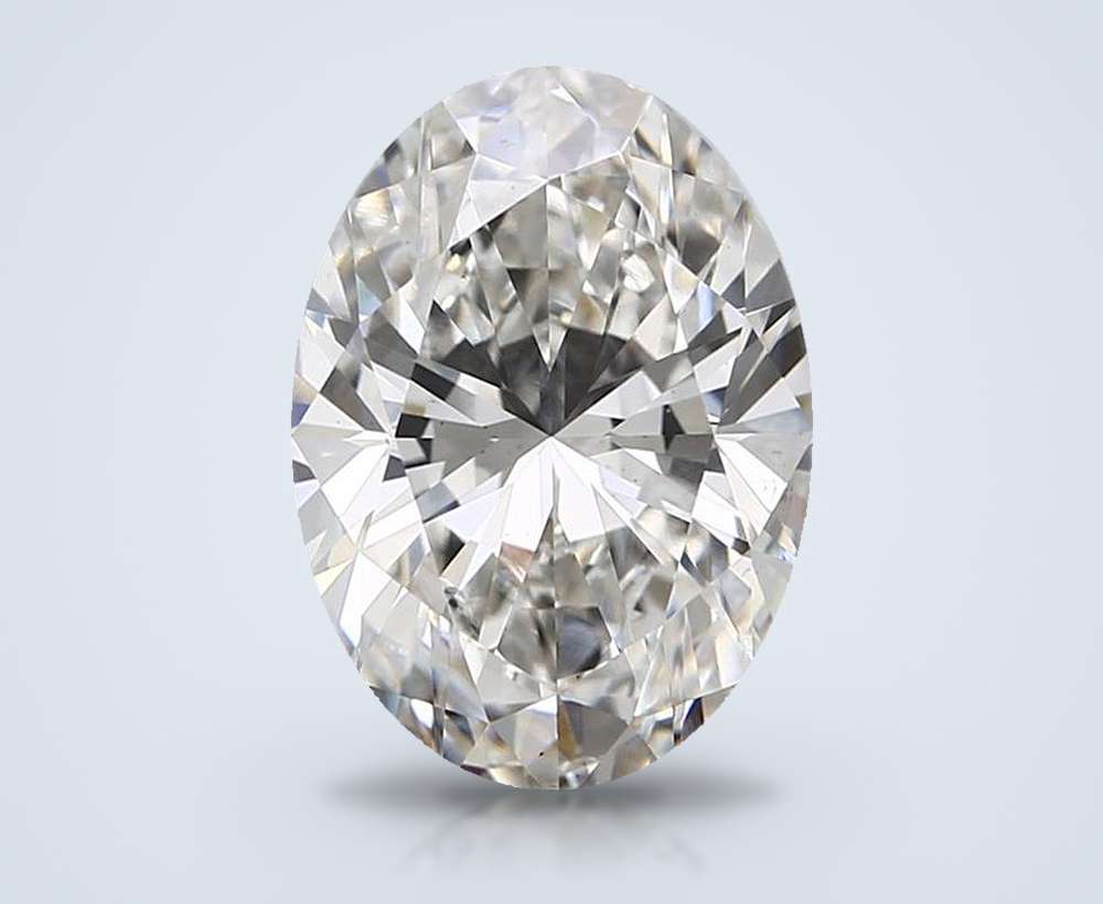 4.11 Carat Oval Lab Diamond