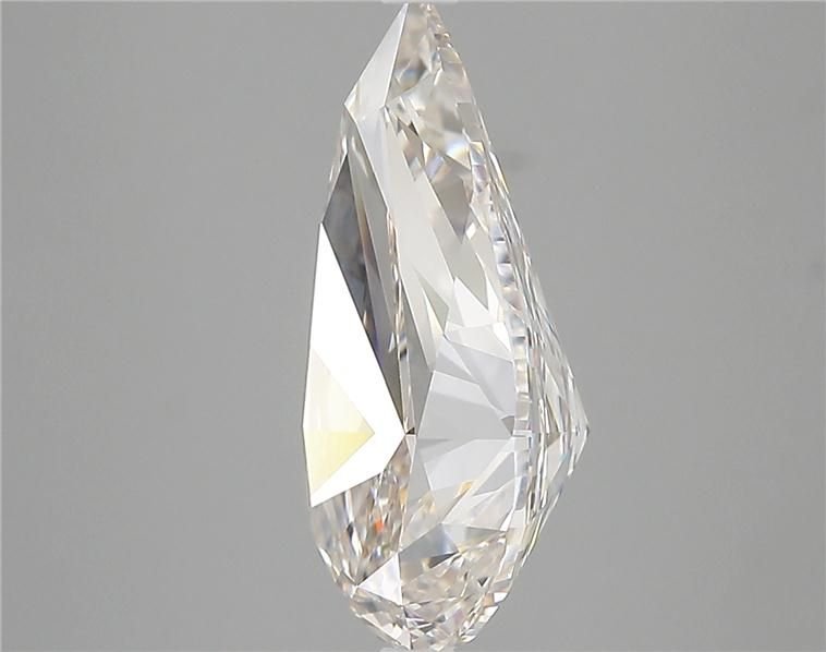 6.01ct H VS1 Rare Carat Ideal Cut Pear Diamond