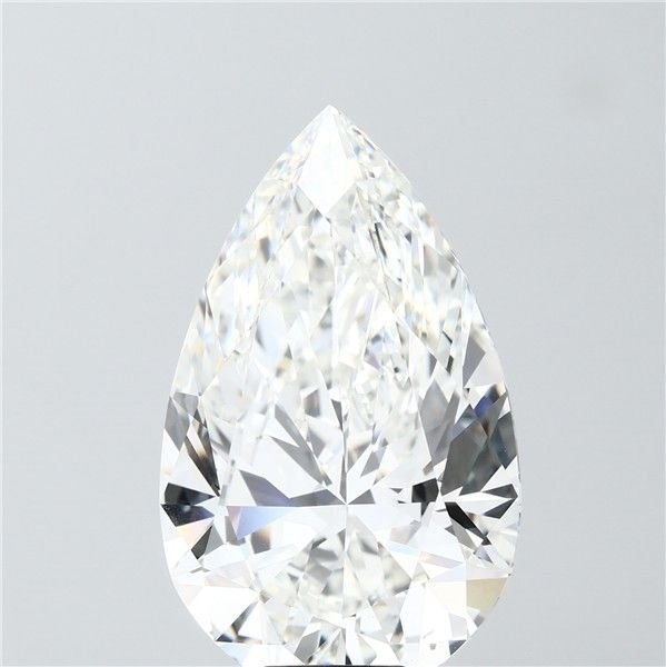 12.09ct G VVS2 Rare Carat Ideal Cut Pear Lab Grown Diamond