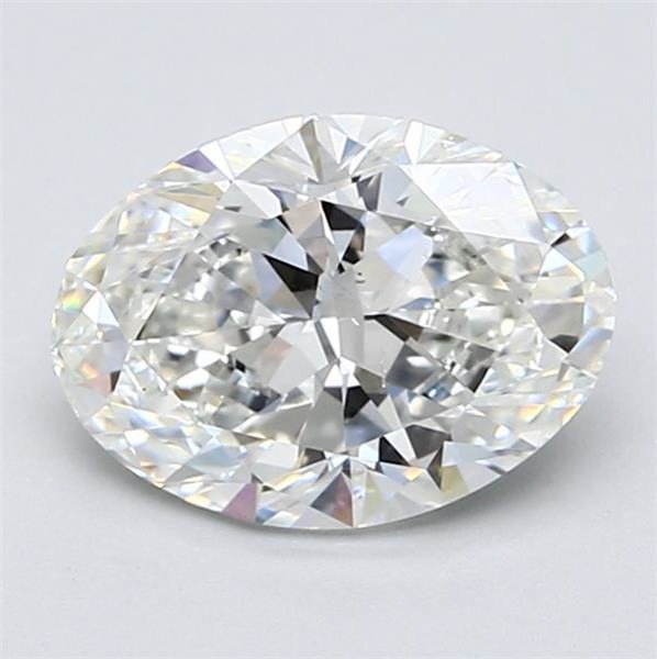 2.01ct G VS2 Rare Carat Ideal Cut Oval Diamond