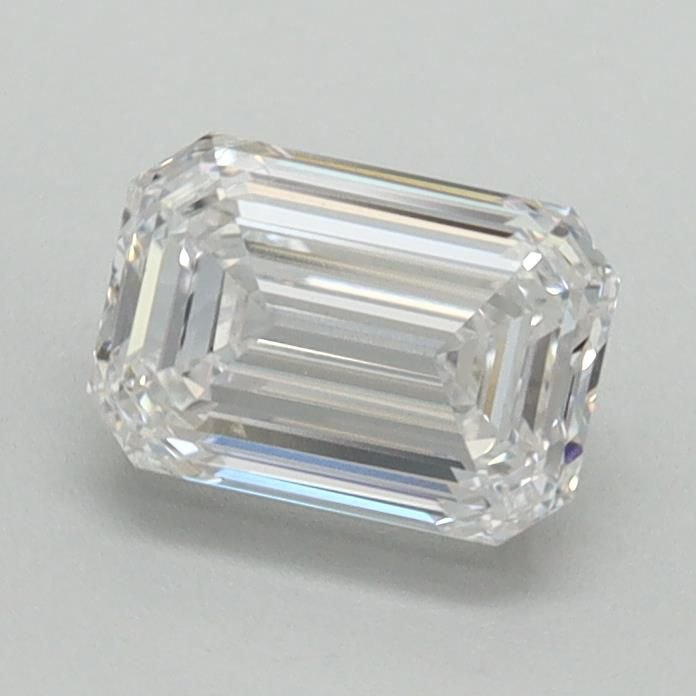 1.01ct D VS1 Excellent Cut Emerald Lab Grown Diamond