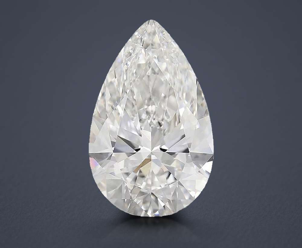 6.20 Carat Pear Lab Diamond