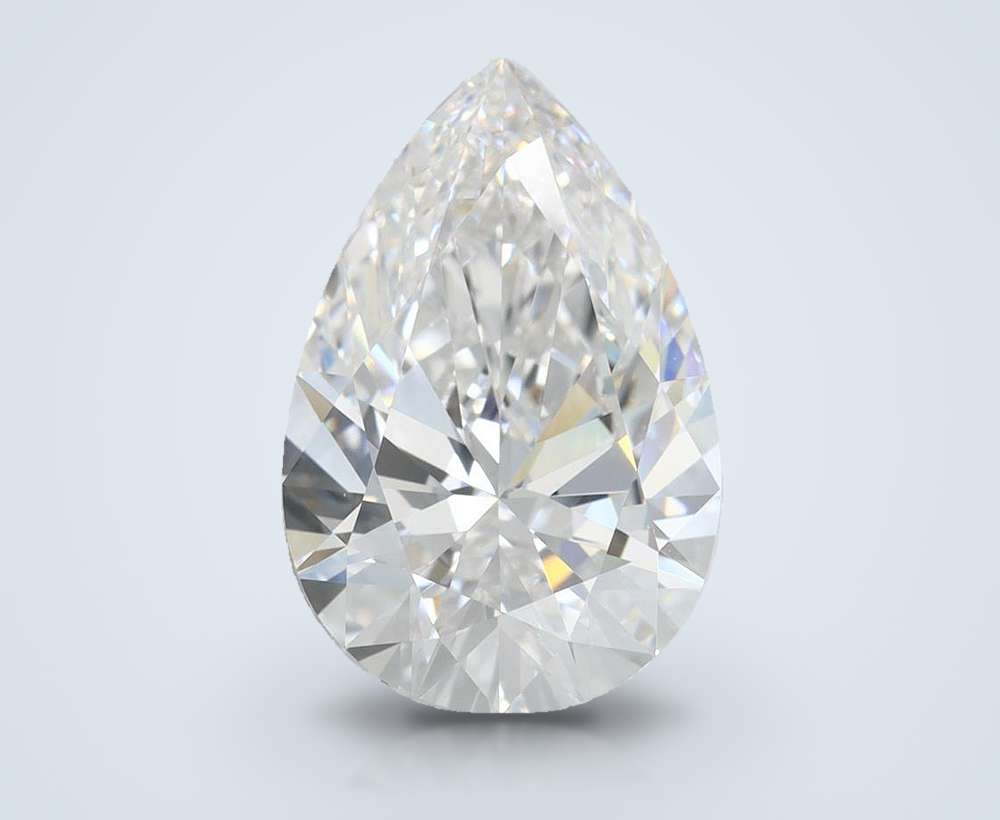 4.21 Carat Pear Lab Diamond