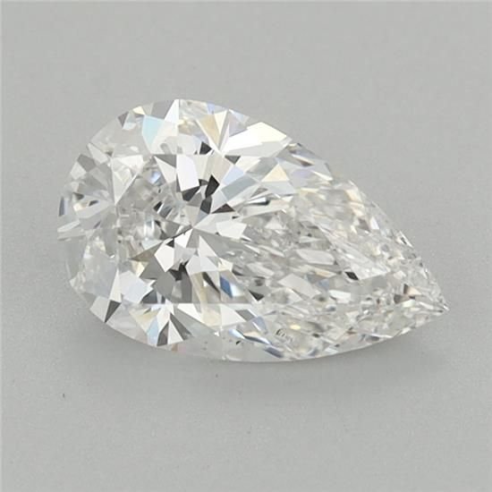 1.05ct E VS2 Rare Carat Ideal Cut Pear Lab Grown Diamond