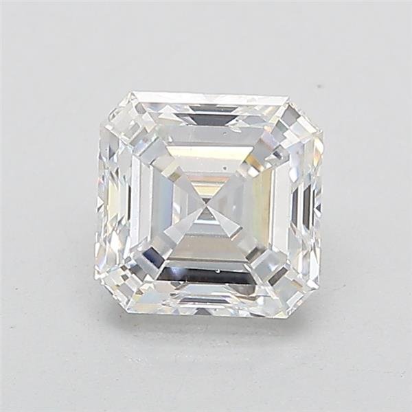 1.07ct D SI1 Very Good Cut Asscher Lab Grown Diamond