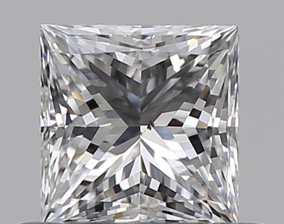 0.50ct F SI1 Excellent Cut Princess Diamond