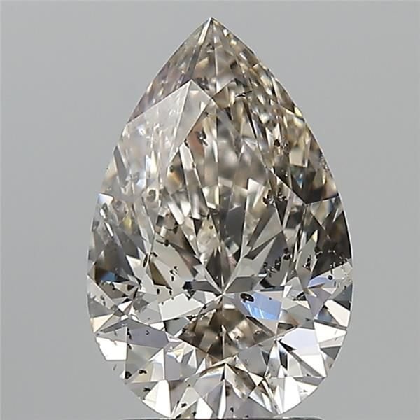 2.00ct J SI2 Rare Carat Ideal Cut Pear Diamond