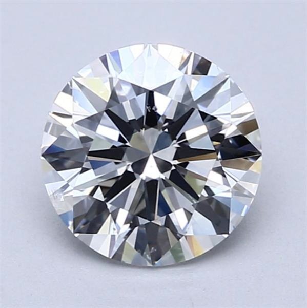 1.67ct D SI2 Rare Carat Ideal Cut Round Diamond