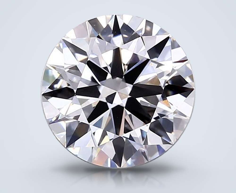 3.82 Carat Round Lab Diamond