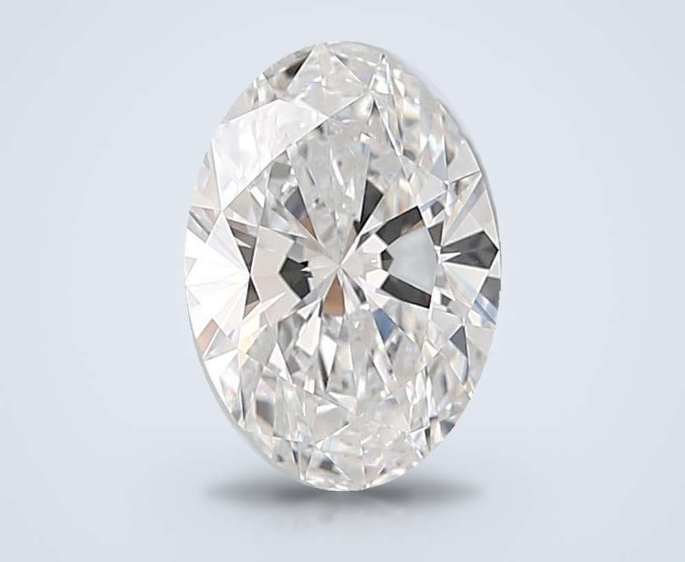 3.51 Carat Oval Lab Diamond