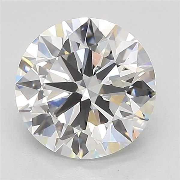 2.01ct F VS1 Rare Carat Ideal Cut Round Lab Grown Diamond