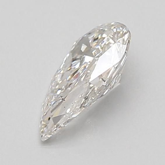 0.94ct F SI1 Rare Carat Ideal Cut Pear Lab Grown Diamond