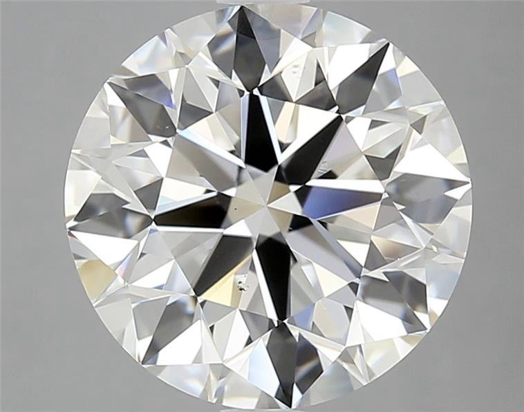 4.72ct I VS2 Rare Carat Ideal Cut Round Diamond