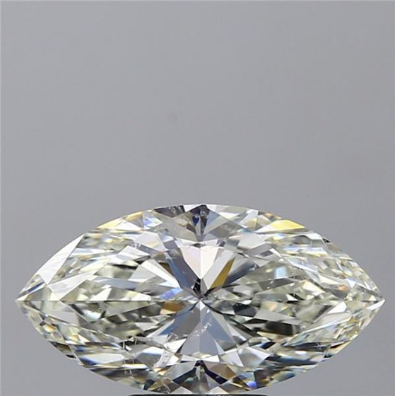3.01ct J SI2 Rare Carat Ideal Cut Marquise Diamond
