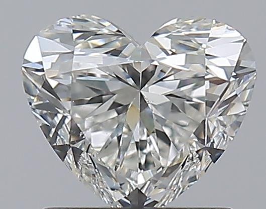 1.07ct H SI1 Rare Carat Ideal Cut Heart Diamond