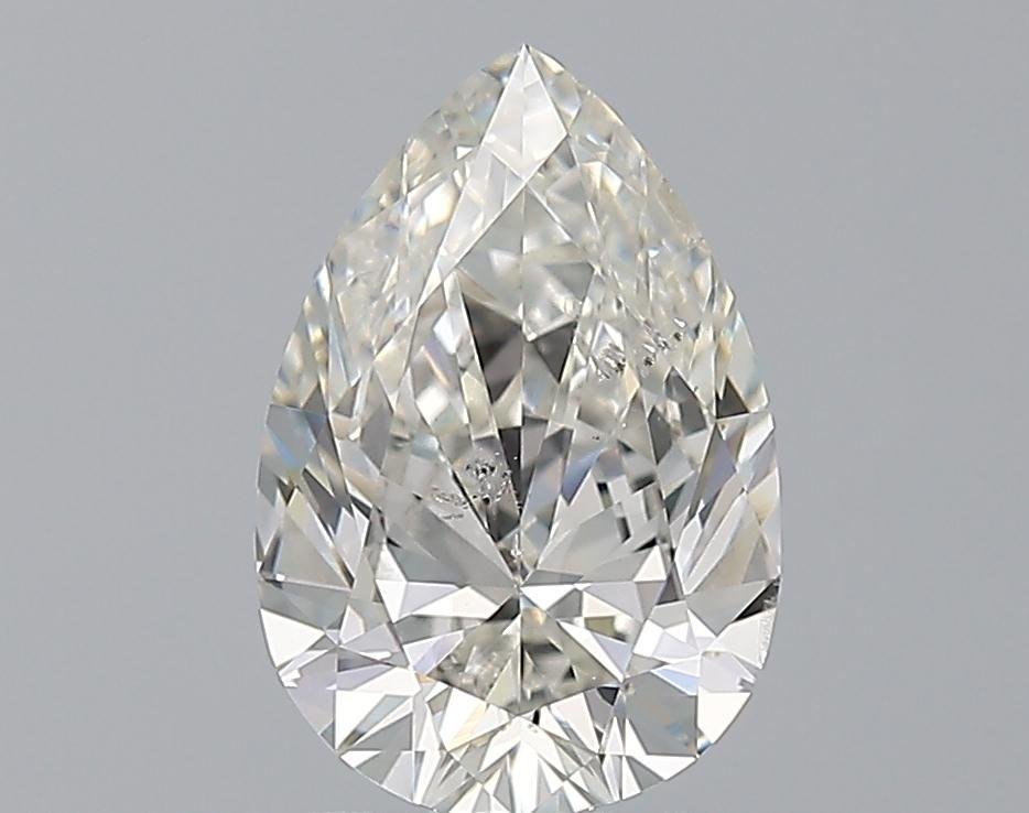 2.01ct I SI2 Rare Carat Ideal Cut Pear Diamond